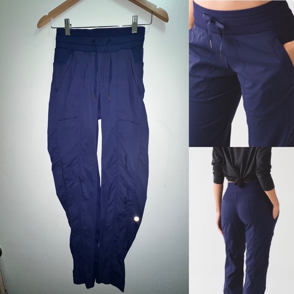 lululemon athletica Pants - navy lululemon dance studio pant